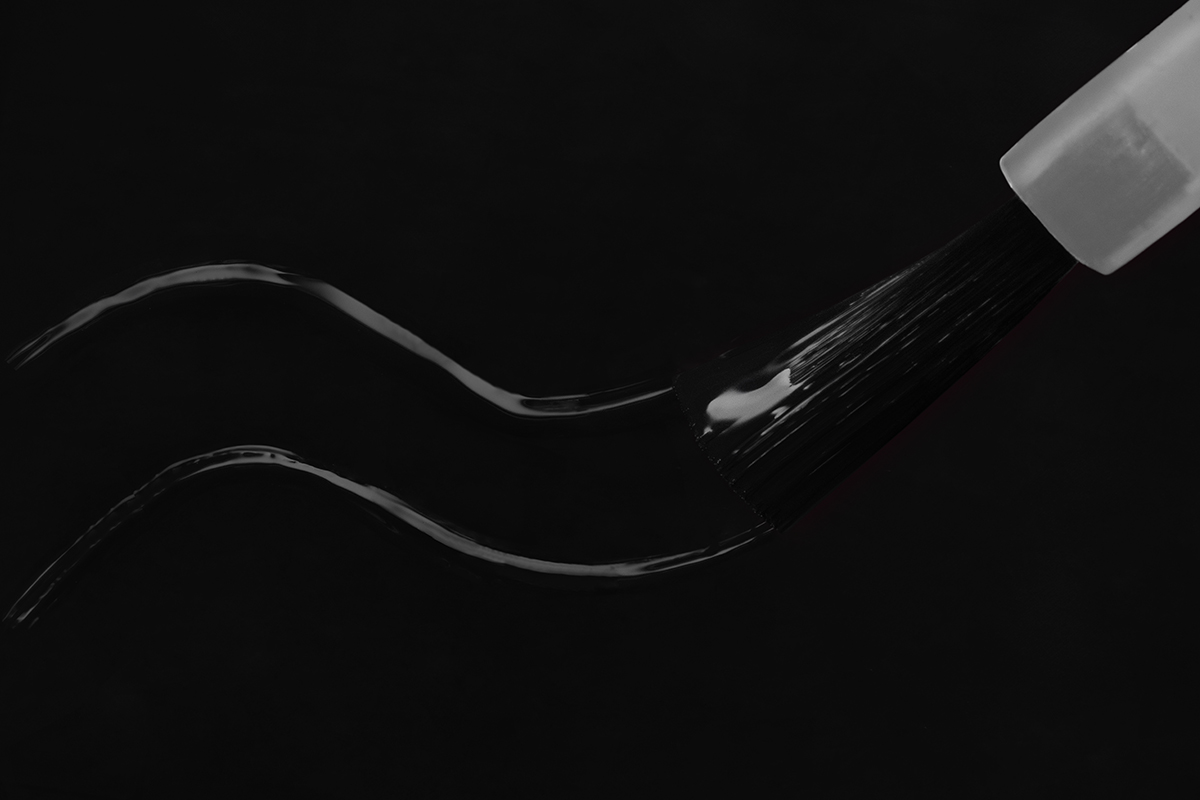 Jolifin LAVENI Shellac - cracked black 10ml