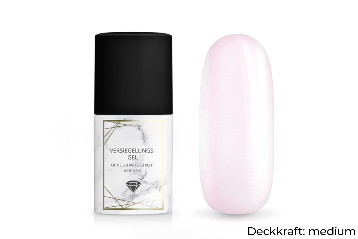Jolifin LAVENI PRO - Versiegelungs-Gel ohne Schwitzschicht rosé shine 11ml