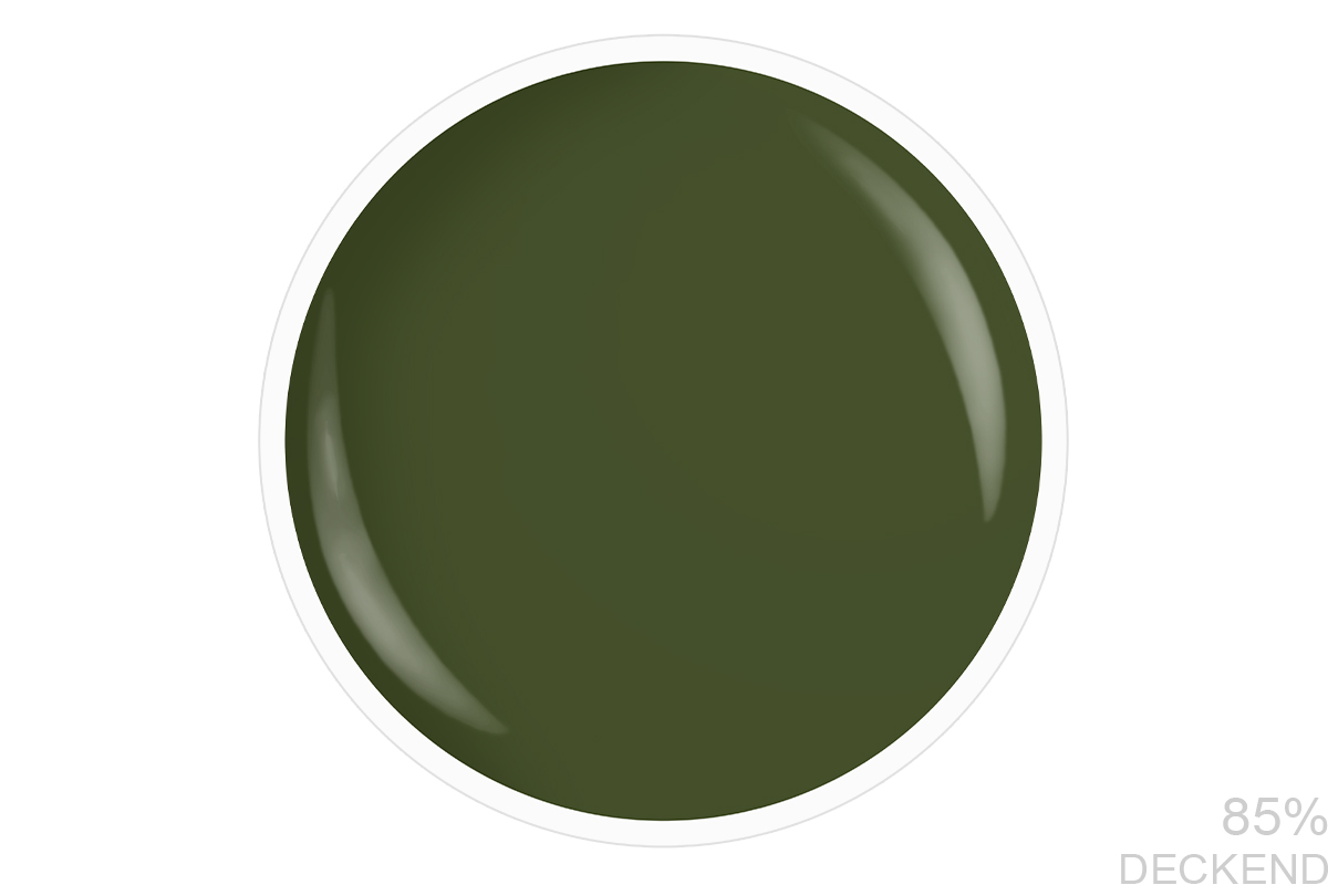 Jolifin LAVENI Shellac PeelOff - military olive 10ml