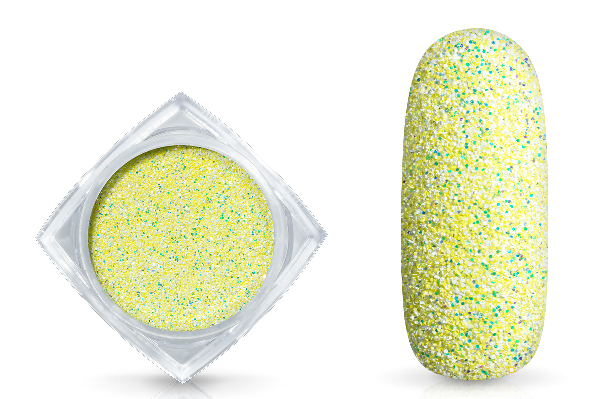 Jolifin LAVENI Sugar Pastell Glitter - yellow