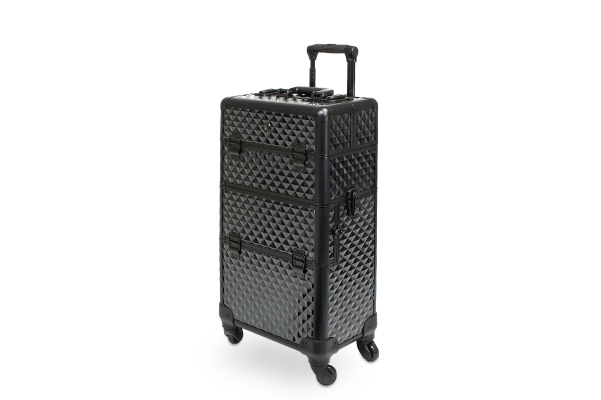 Jolifin Trolley Koffer Comfort schwarz