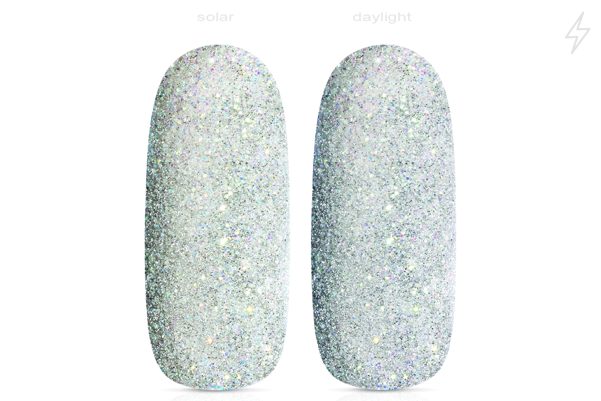 Jolifin LAVENI FlashOn Nightshine Solar Glitter - green-mint