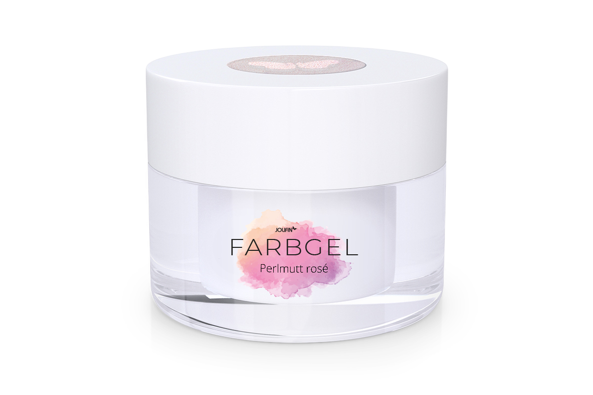 Jolifin colour gel mother-of-pearl rose 5ml
