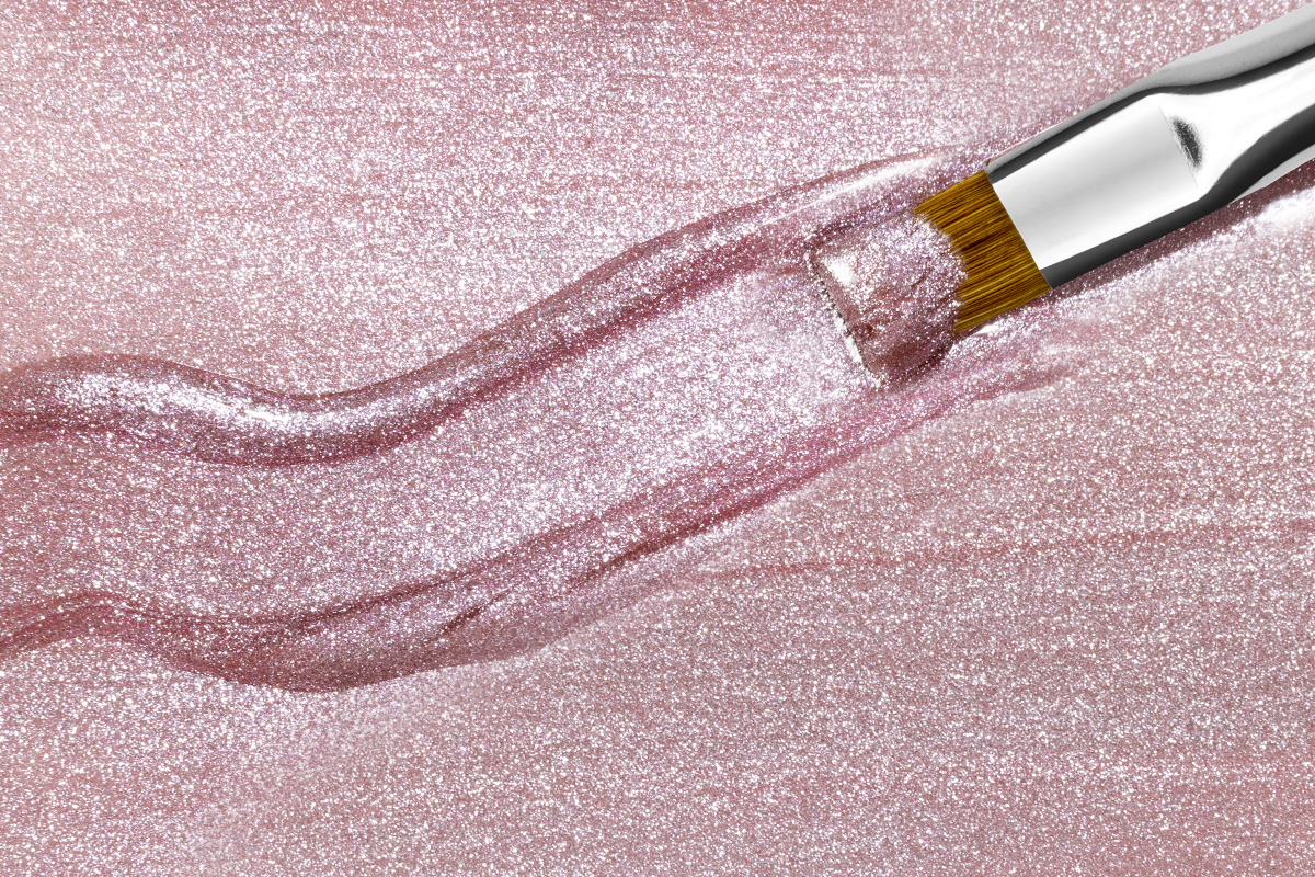 Jolifin Farbgel sparkle pastell-pink 5ml