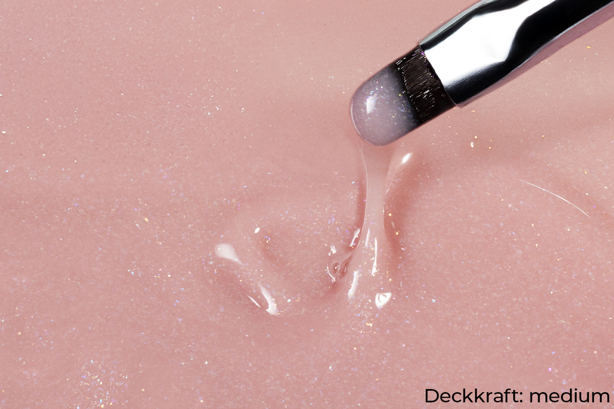 Jolifin Studioline - Thixotrop Aufbau-Gel nude Glimmer 30ml