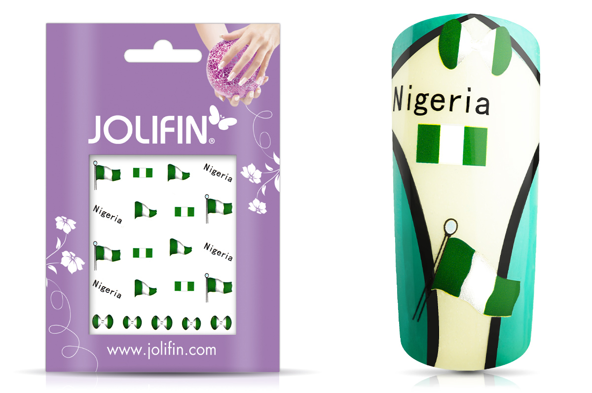 Jolifin Länder Tattoo - Nigeria