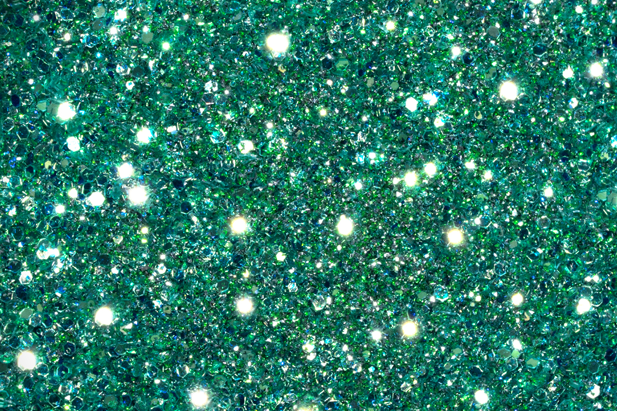 Jolifin LAVENI FlashOn Glitterpuder - golden türkis