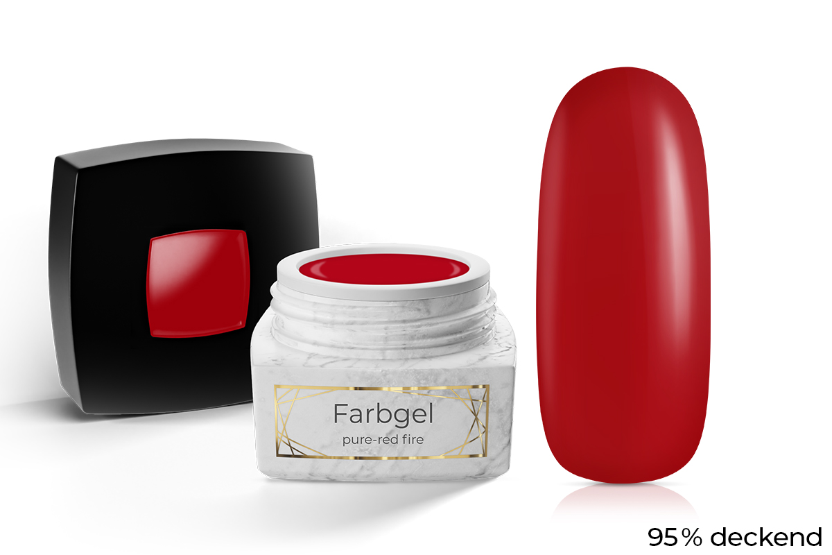 Jolifin LAVENI PRO Farbgel - pure-red fire 5ml