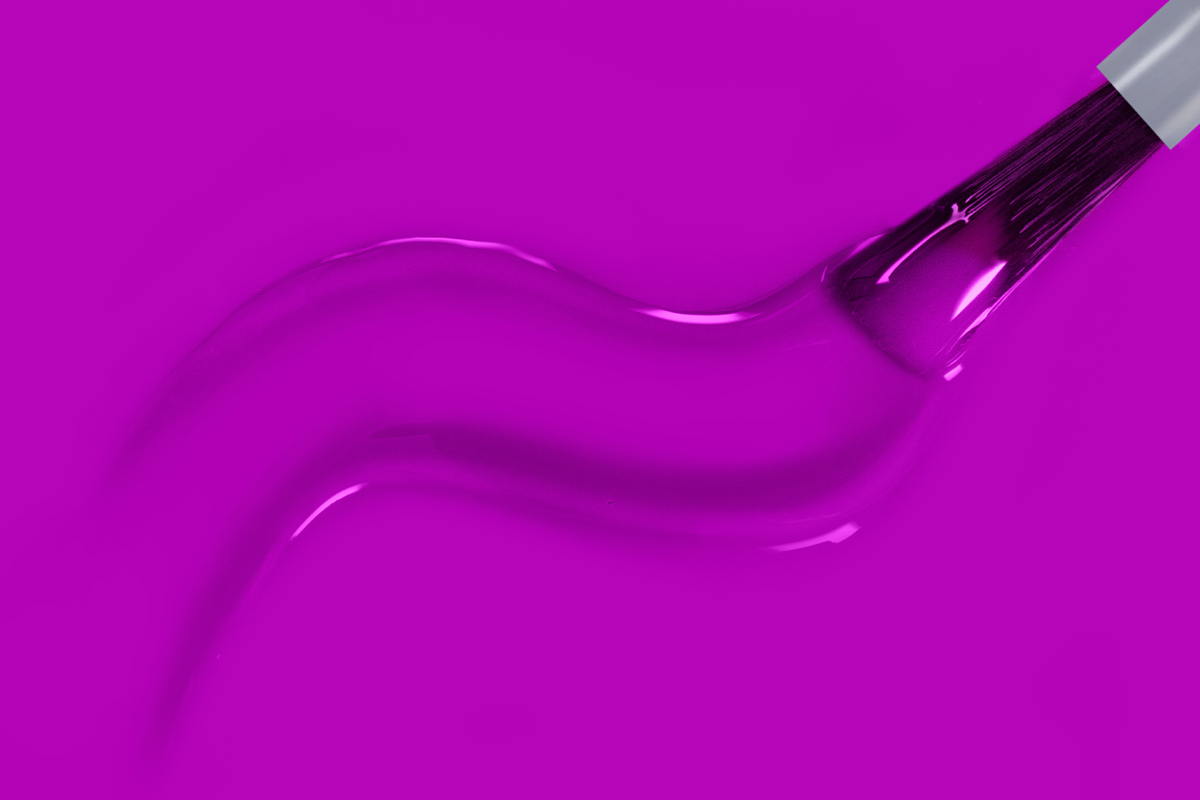 Jolifin LAVENI Shellac - electric neon-purple 10ml