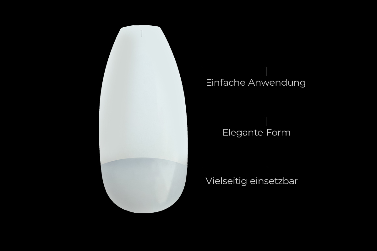 Jolifin 100 tip box ballerina - natural