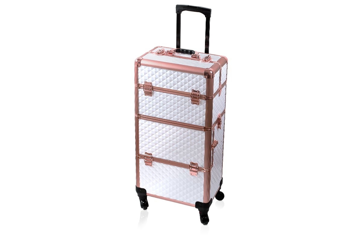 Jolifin Trolley Koffer - white 