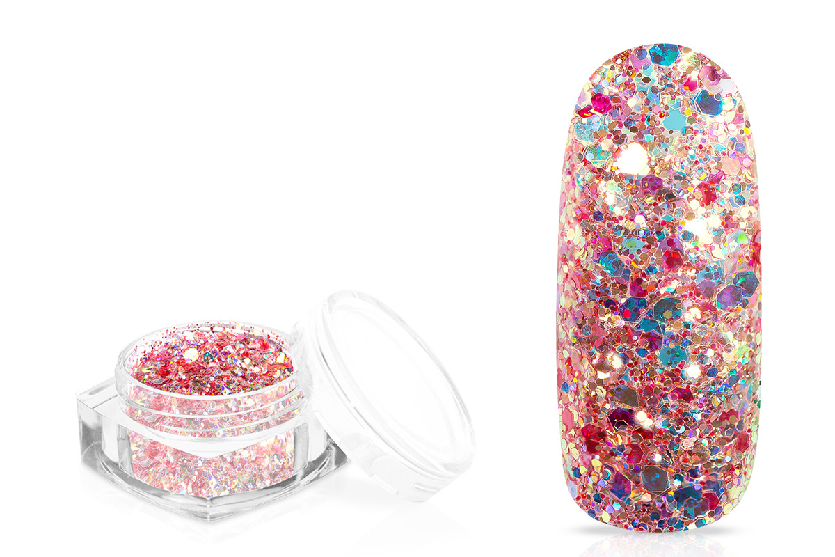 Jolifin Mermaid Party Glitter - cherry