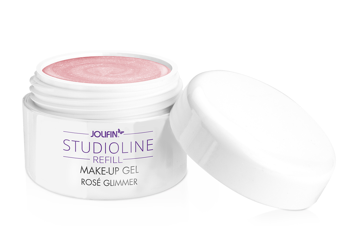 Jolifin Studioline Refill - Make-Up Gel rosé Glimmer 15ml