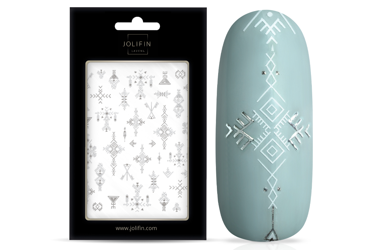 Jolifin LAVENI XL Sticker - Silver 12