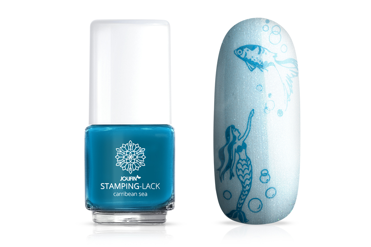 Jolifin Stamping-Lack carribean sea 12ml