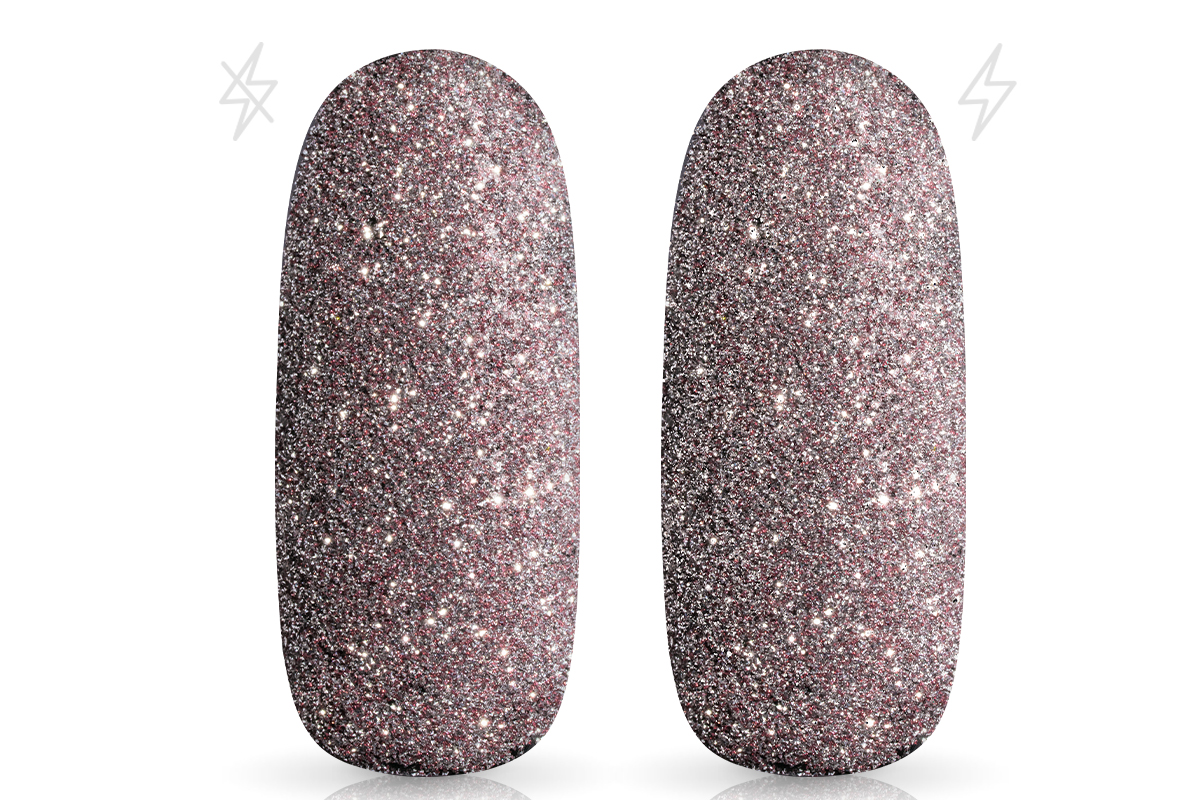 Jolifin LAVENI FlashOn glitter powder - dark rose