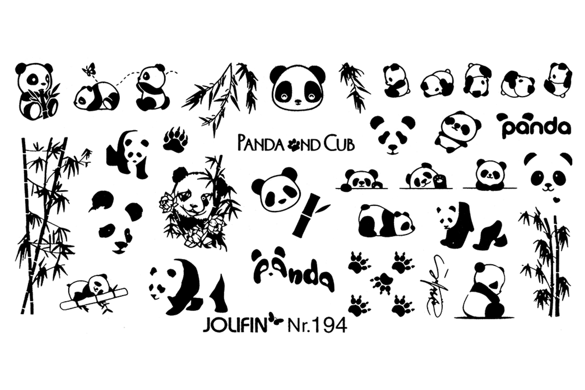 Jolifin Stamping stencil - No. 194
