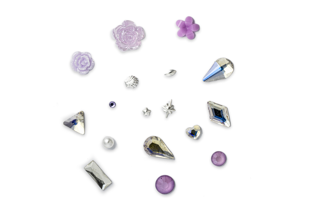 Jolifin Nailart-Display - lilac mix