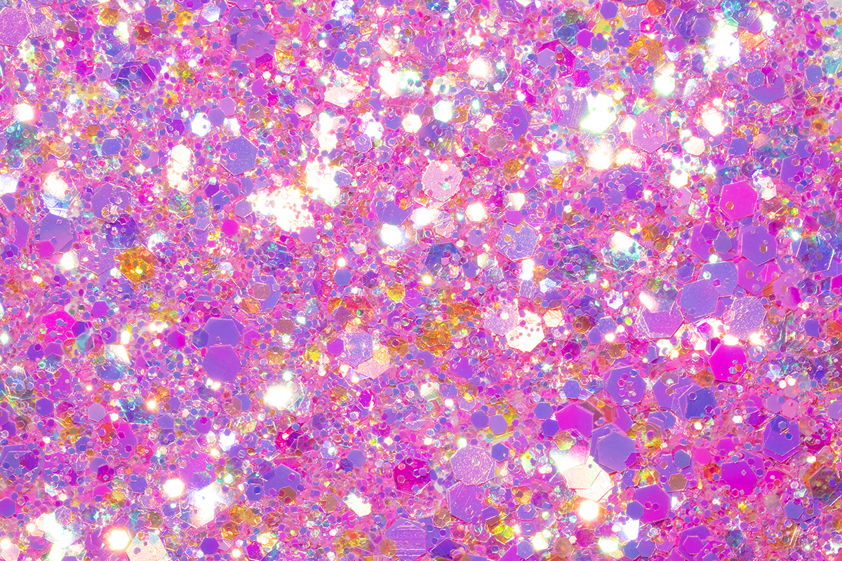 Jolifin LAVENI Festival Glitter - babyviolet