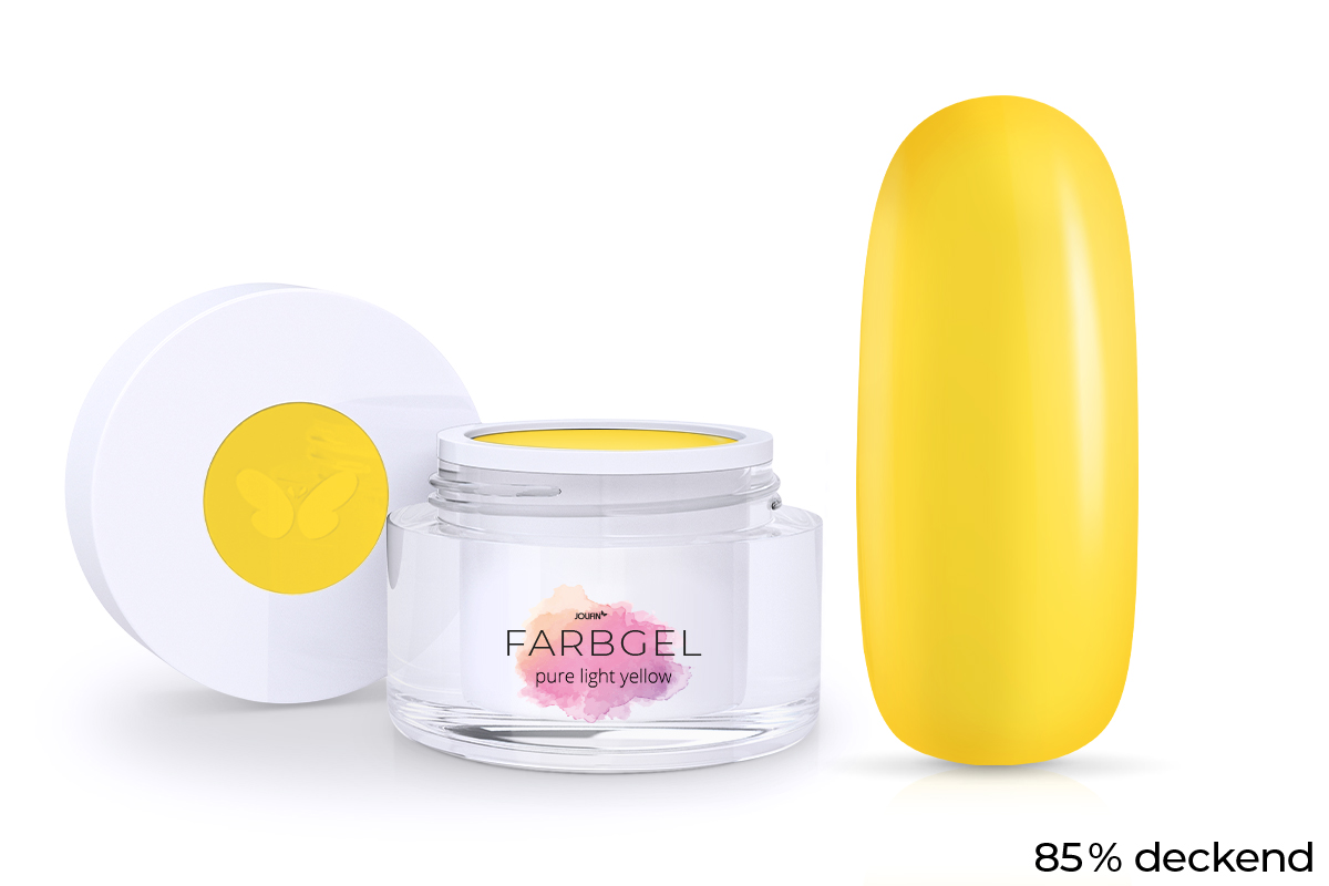 Jolifin Farbgel pure light yellow 5ml