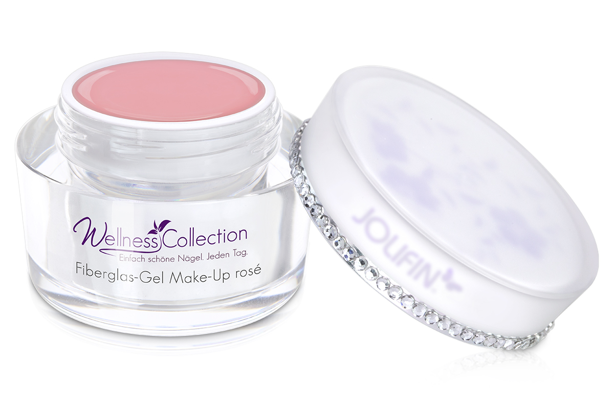 Jolifin Wellness Collection - Fiberglas-Gel make-up rosé 30ml