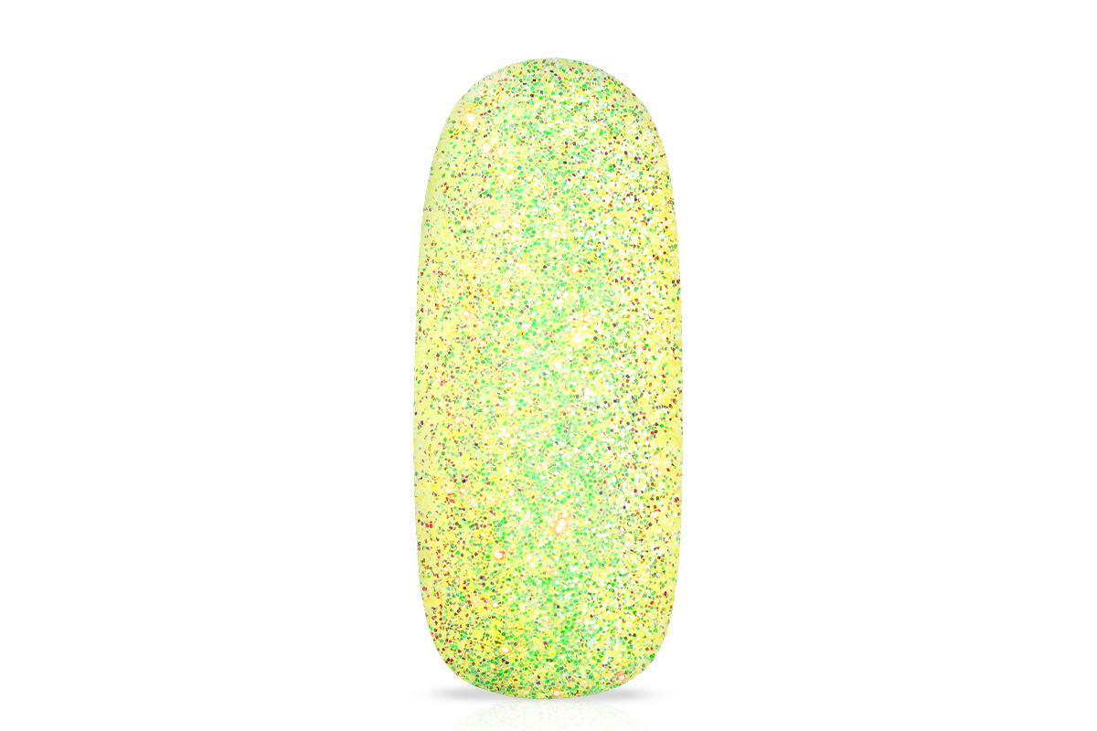 Jolifin Glitterpuder - neon-yellow