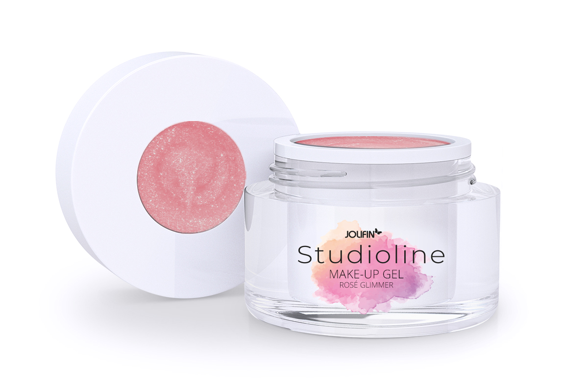 Jolifin Studioline - Make-Up Gel rosé Glimmer 15ml