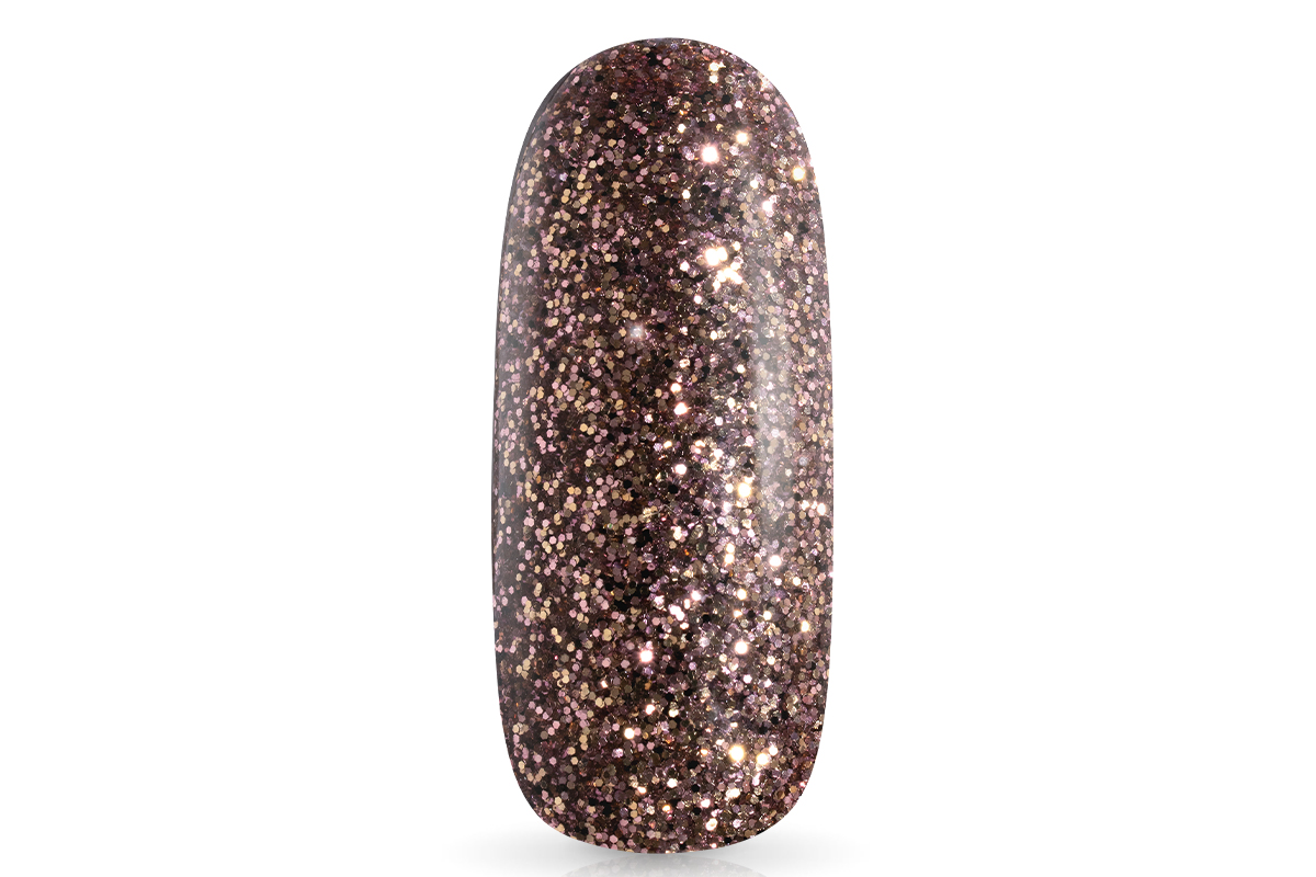 Jolifin LAVENI Shellac PeelOff - rosé-gold Glitter 10ml
