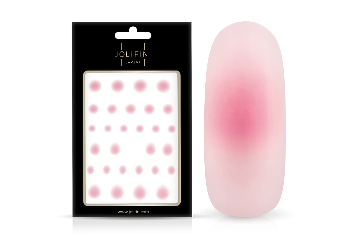 Jolifin LAVENI XL Sticker - aura pastell-pink