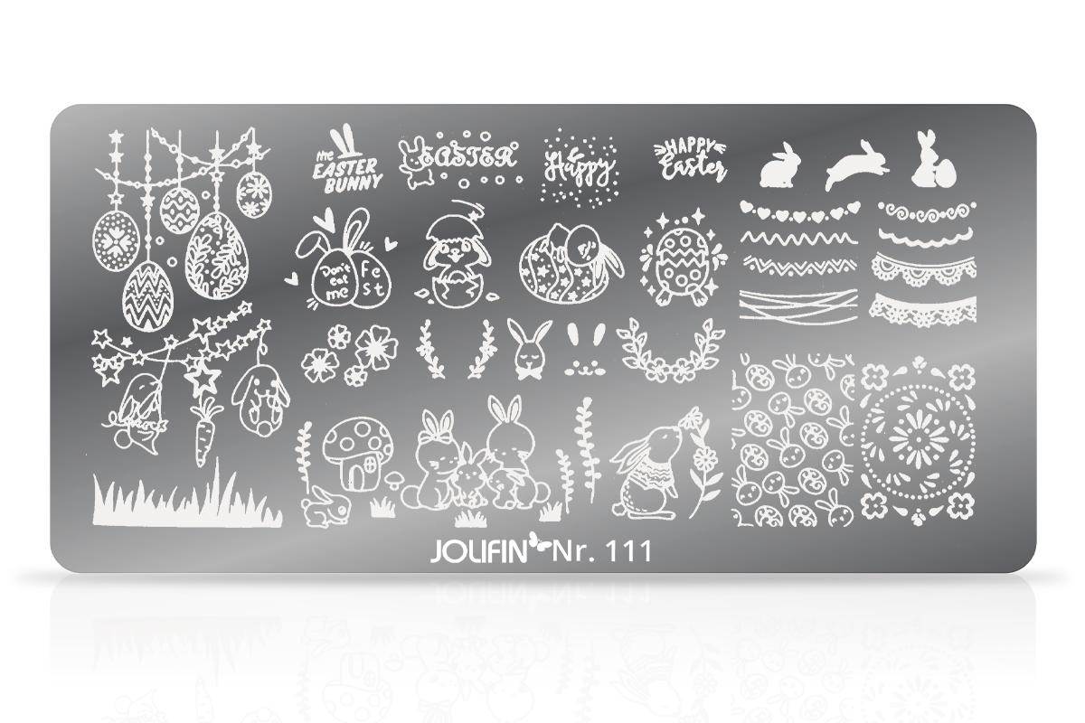 Jolifin Stamping-Schablone Nr. 111
