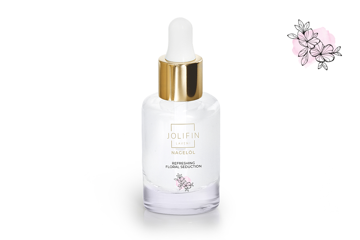 Jolifin LAVENI Nail Oil - refreshing floral seduction 10ml