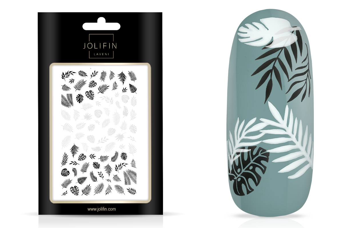 Jolifin LAVENI XL Sticker - black & white Nr. 2