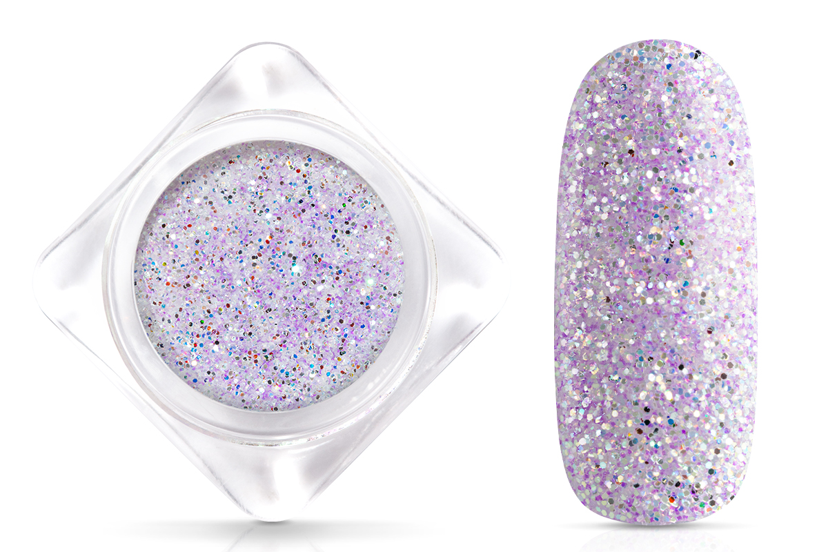 Jolifin Glitterpuder - pastell-plum