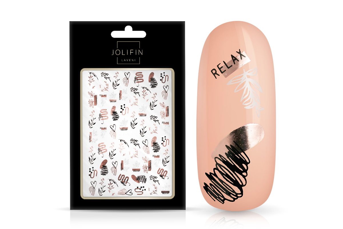 Jolifin LAVENI Sticker - rosé-gold Nr. 2