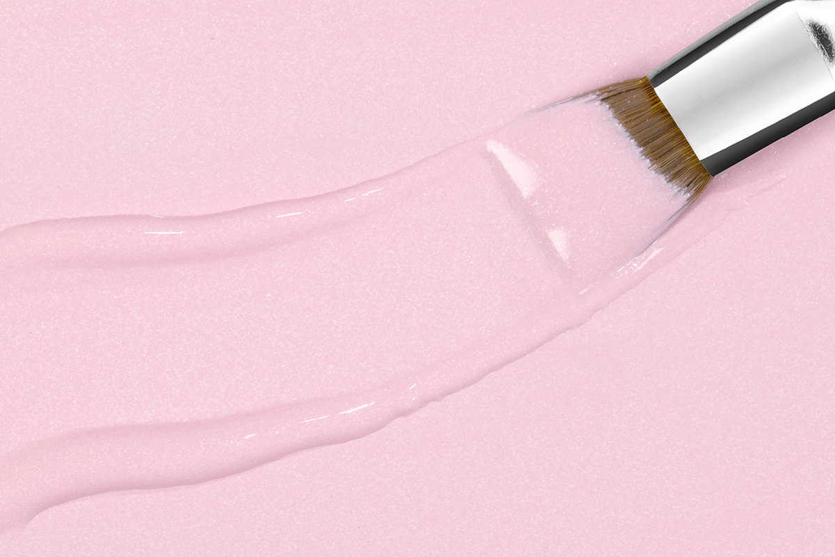 Jolifin Farbgel - babypink macaron Glimmer 5ml