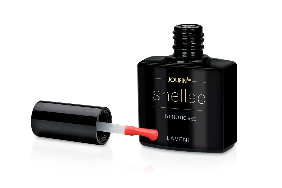 Jolifin LAVENI Shellac - hypnotic red 10ml