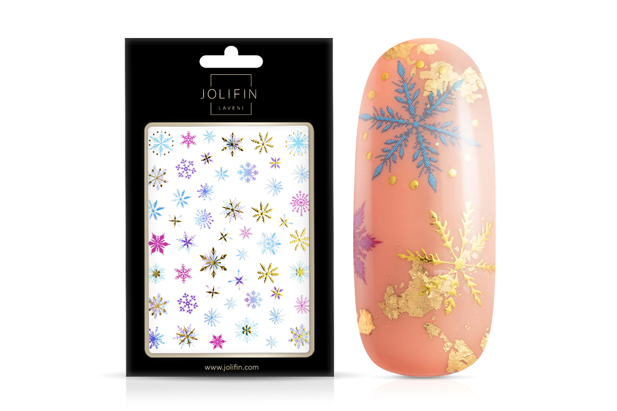 Jolifin LAVENI XL Sticker - Metallic Christmas No. 1