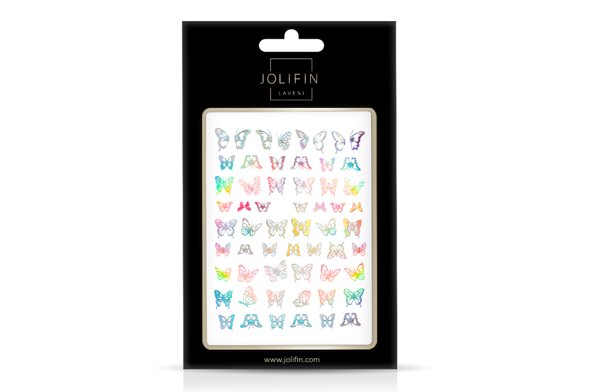 Jolifin LAVENI XL Sticker - Hologramm silver Nr. 1