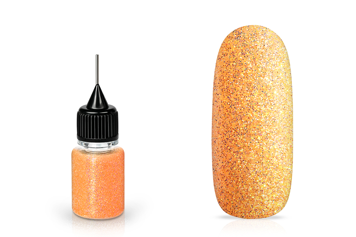 Jolifin LAVENI Diamond Dust - neon pastell-orange