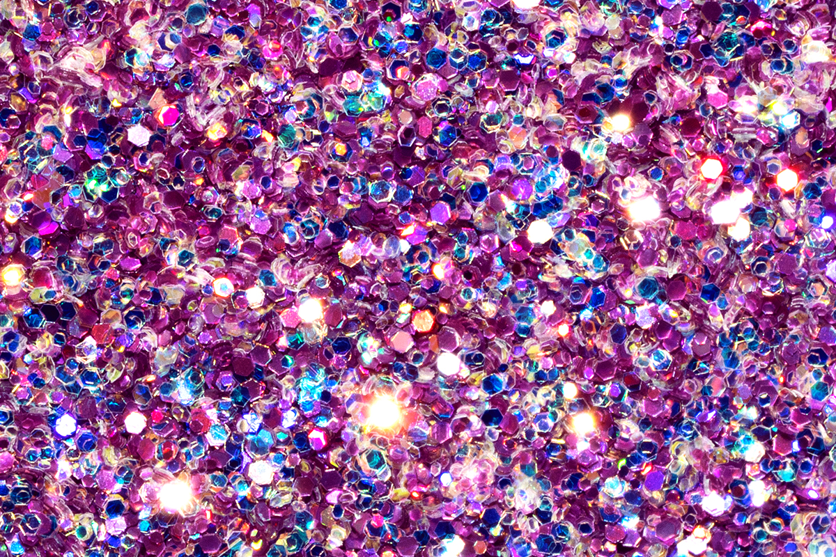 Jolifin Glitterpuder - hologramm lilac