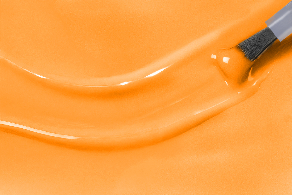 Jolifin LAVENI 3in1 Shellac - luminous neon-orange 10ml