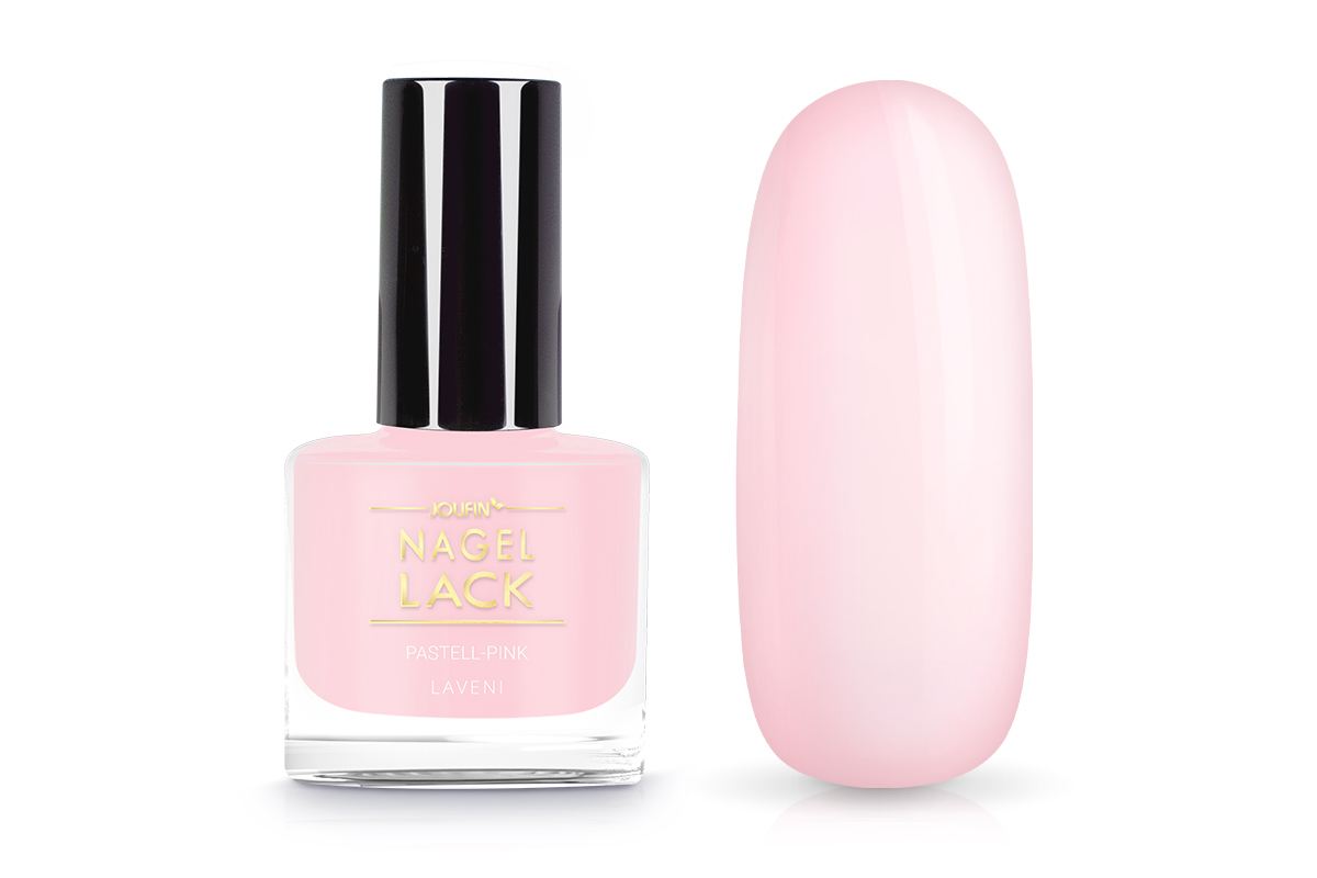 Jolifin LAVENI Nagellack - pastell-pink 9ml