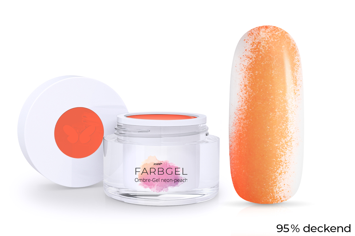 Jolifin Ombre-Gel - neon-peach 5ml