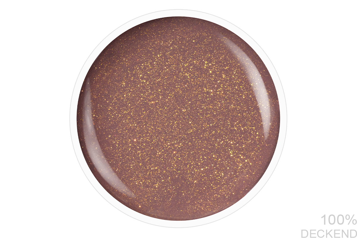 Jolifin LAVENI Shellac - make-up brown Glimmer 10ml