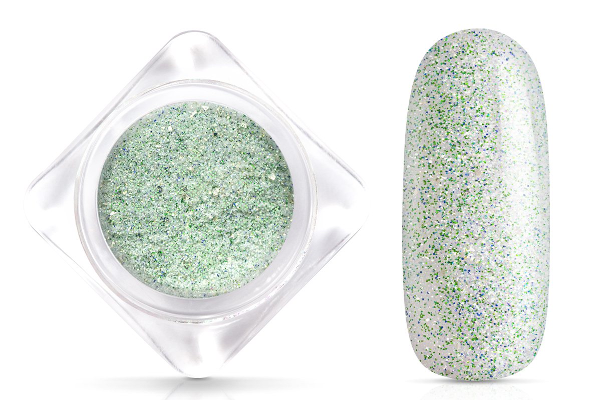 Jolifin Glitterpuder - fairy green