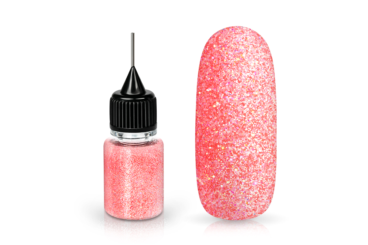 Jolifin LAVENI Diamond Dust - rainbow neon-peach