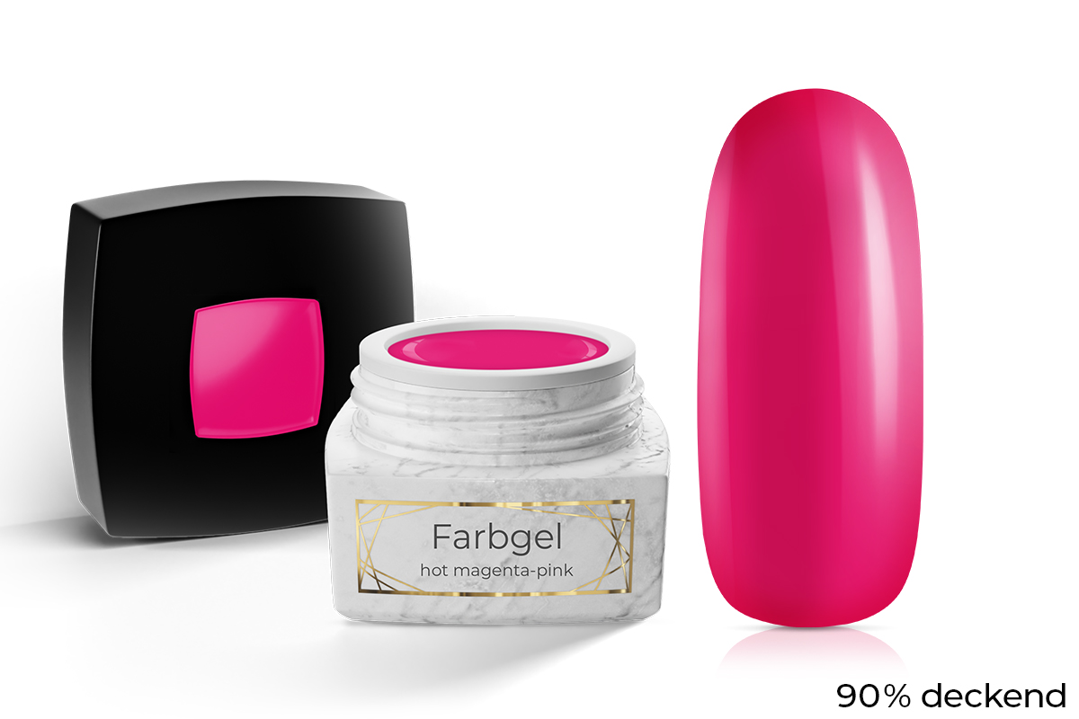 Jolifin LAVENI PRO Farbgel - hot magenta-pink 5ml