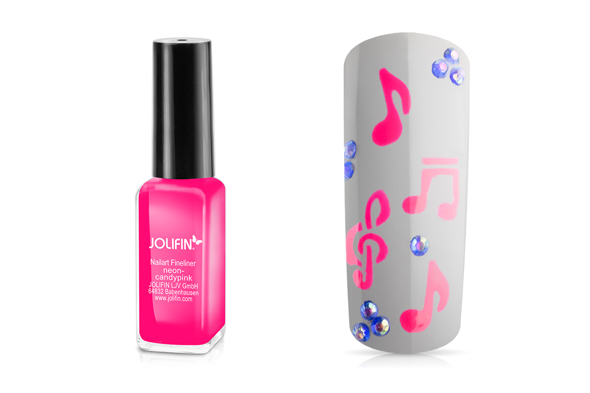 Jolifin Nail Art Fineliner neon-candypink 10ml