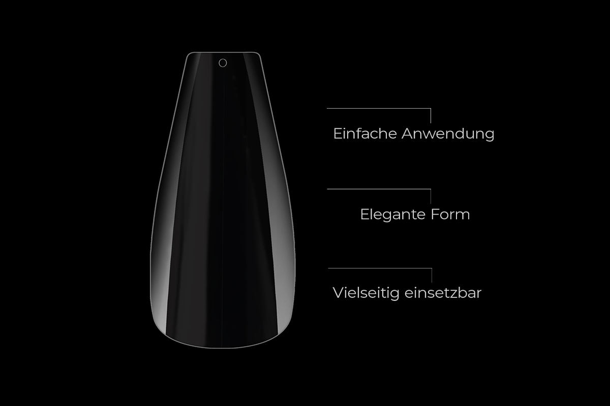 Jolifin 100er Tipbox Press-On Ballerina long