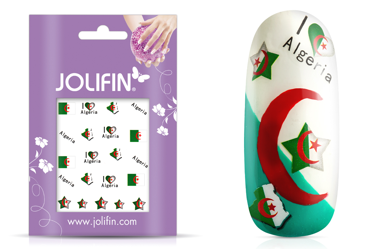 Jolifin Länder Tattoo - Algeria